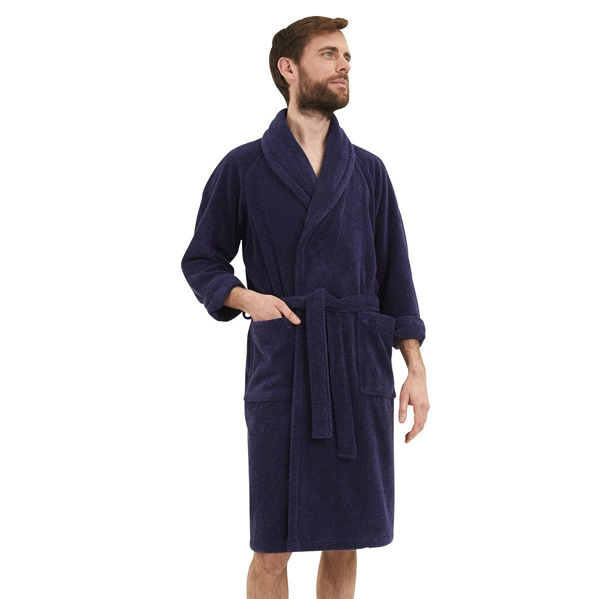 Etoile Marine Bathrobe - Yves Delorme Towel Collection - FIG LINENS AND ...