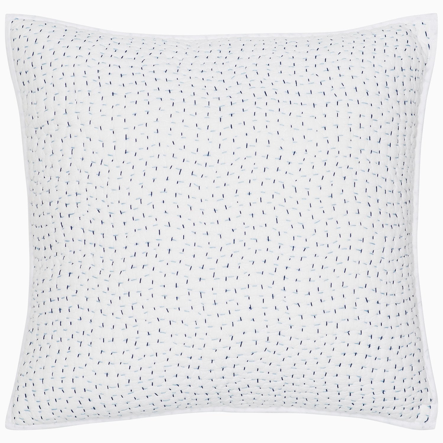 John Robshaw Textiles  Ojas Indigo Decorative Pillow - Blue - John Robshaw