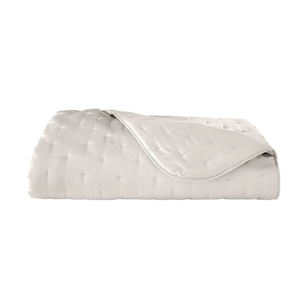 Triomphe Nacre Quilted Coverlet By Yves Delorme Fig Linens