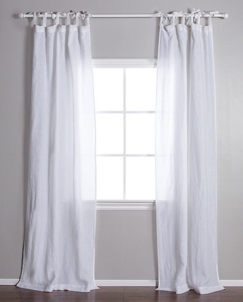 white linen curtains 84