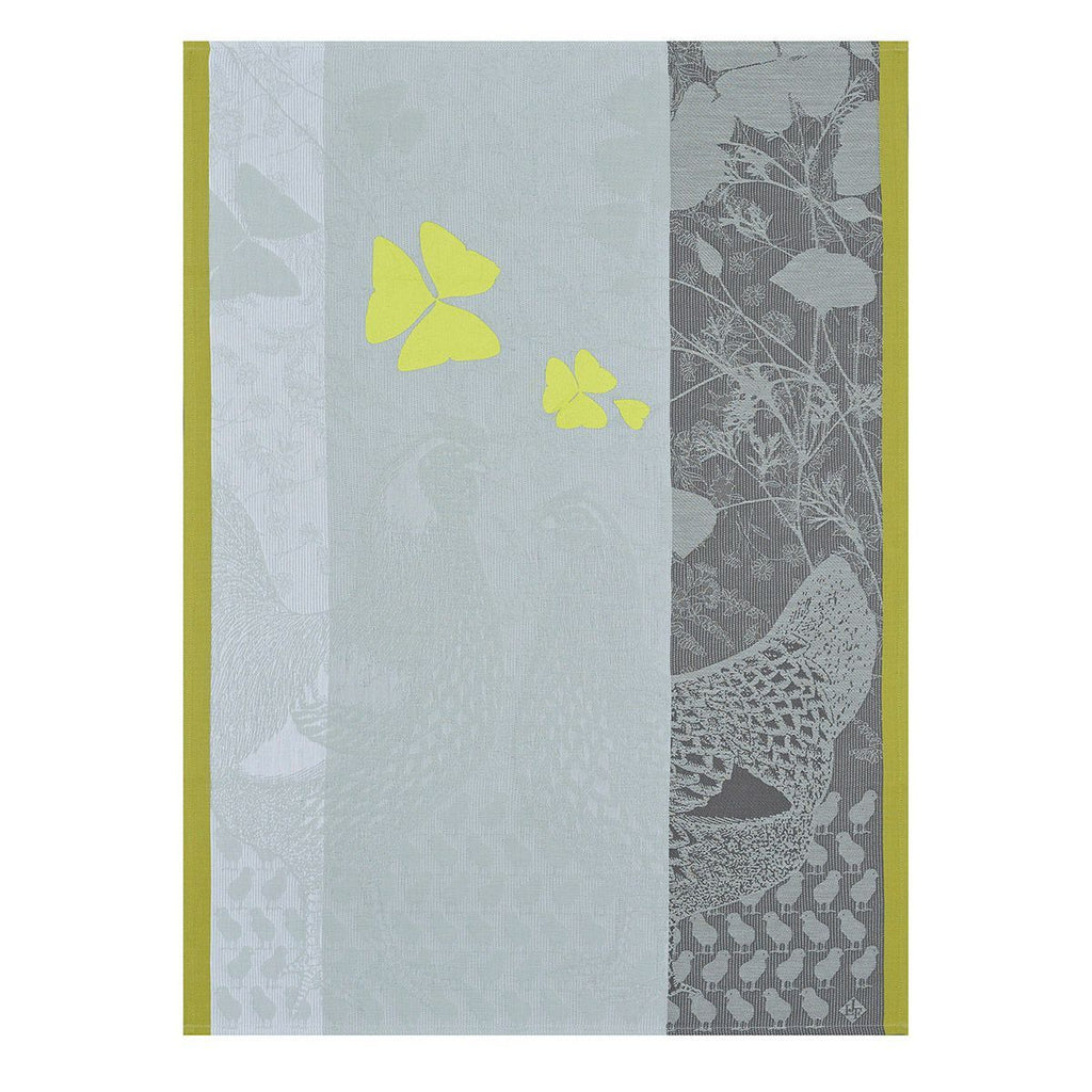 yellow tea towels