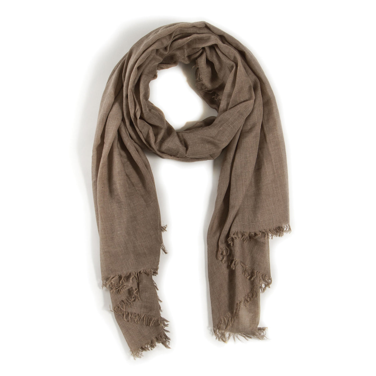 Pom Pom at Home Lightweight Frayed Scarf | Fig Linens - FIG LINENS AND HOME