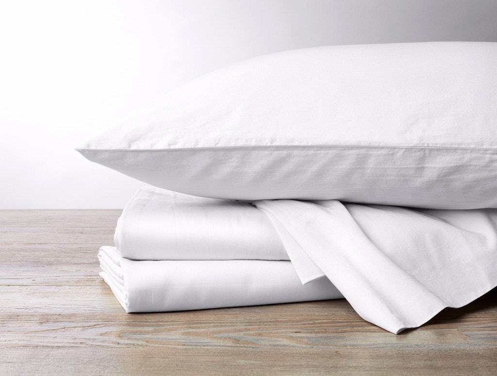 Alpine White 300 Tc Organic Sateen Sheeting