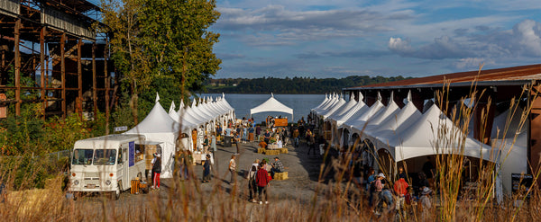 Image of the Butler Lot at the Field + Supply Market at the Hutton Brickyards in Kingston, NY