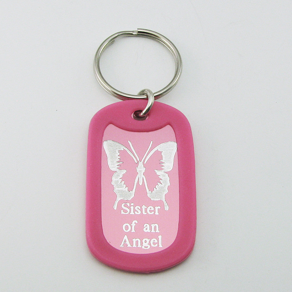 Claire's Love Angel Wings Dog Keychain - Franklin Park Mall