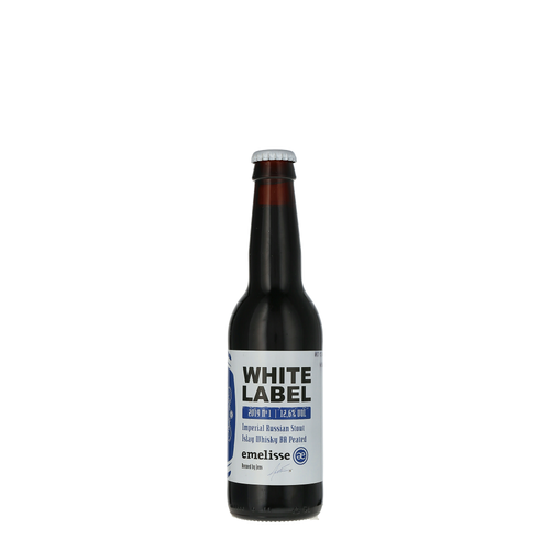 Brouwerij Emelisse White Label 2019 Imperial Russian Stout Islay Whiskey BA Peated - Mikkeller