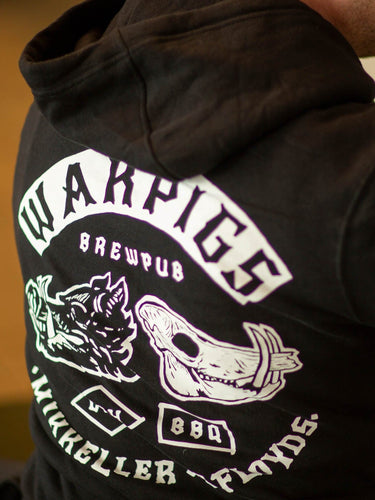 Warpigs Warpigs Zip-Up Hoodie - Black - Mikkeller