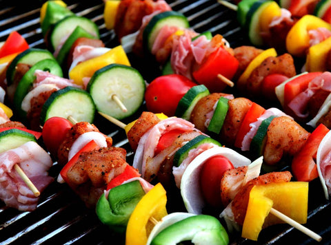 Menu ideas for grilling out like kabobs