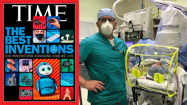 The IntubationPod was named one of TIME's 2020 Best Inventions.