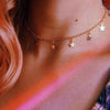 Trendy Pentagon-Star Chain Jewelry Choker Necklace