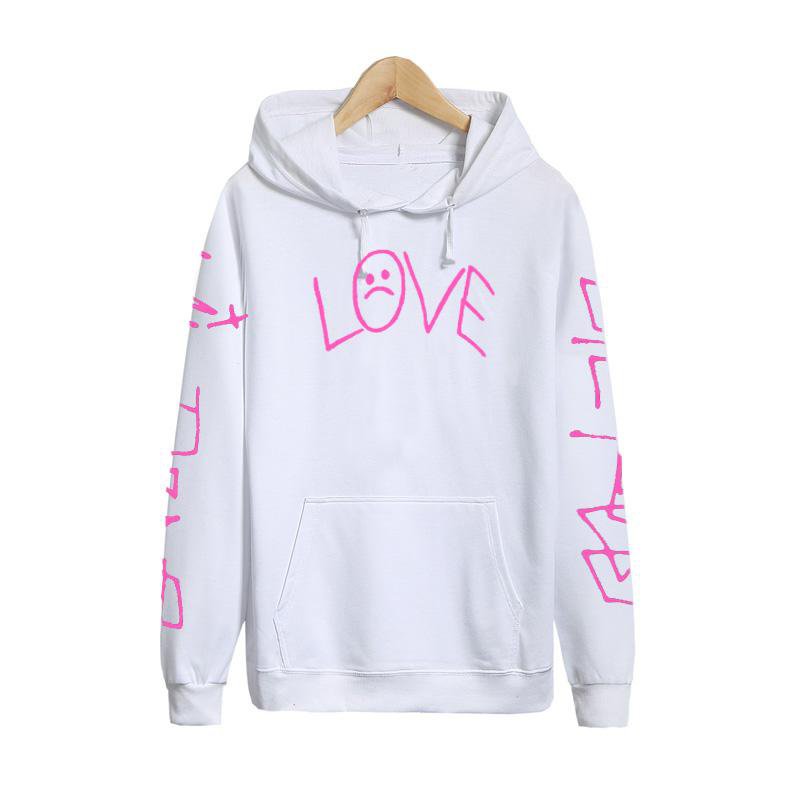 pink lil peep hoodie