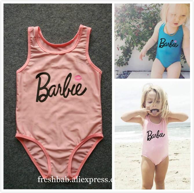 girls barbie swimsuit