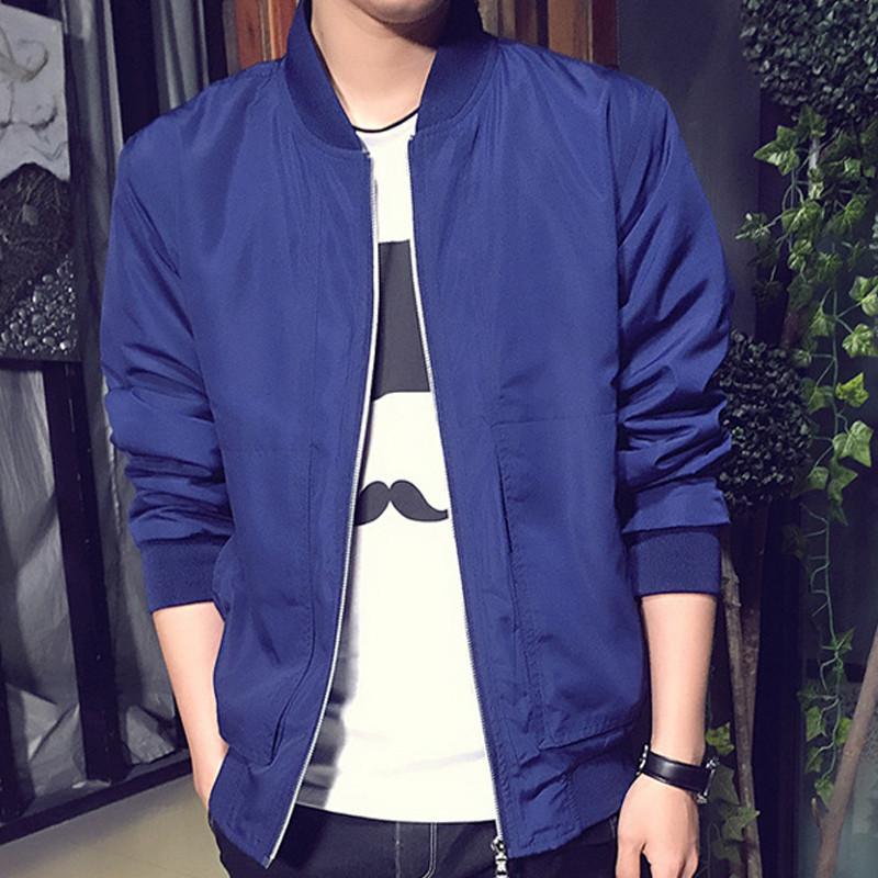 New Arrival Spring Men's Jackets Solid Fashion Coats Male Casual Slim