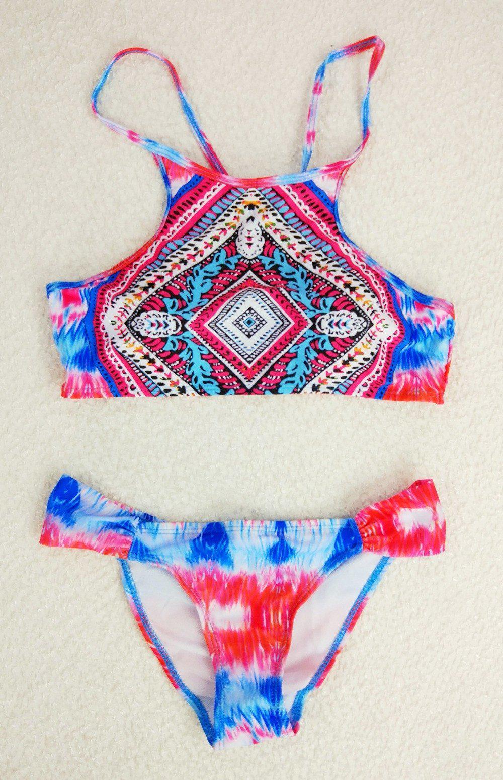 Push Up Bikini Tank Brazilian Swimwear