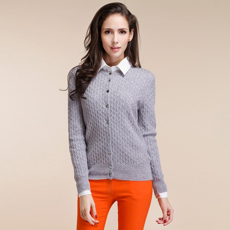 Trendy Knitted Cashmere Sweater