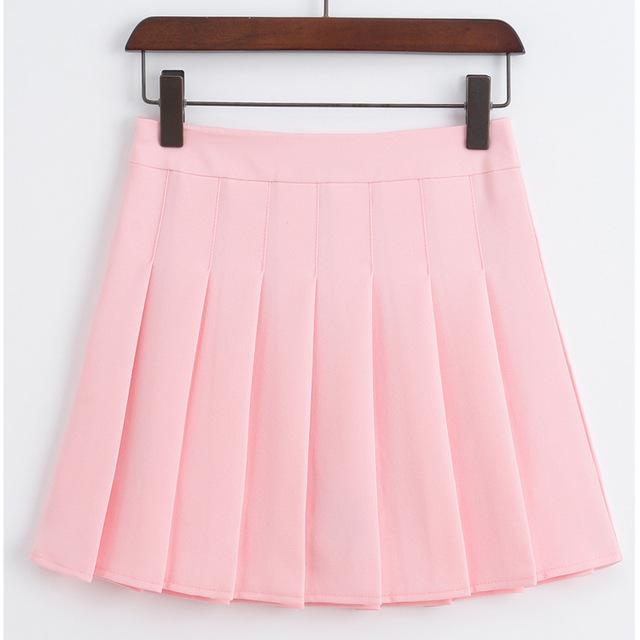 STYLISH CUTE PLEATED MINI SKIRT