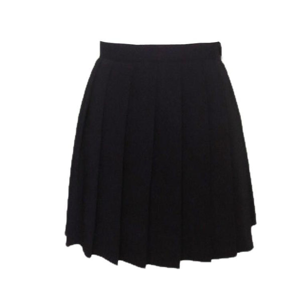 Girls skirts pleated schoolgirls skirt uniforms waist solid pleated sk