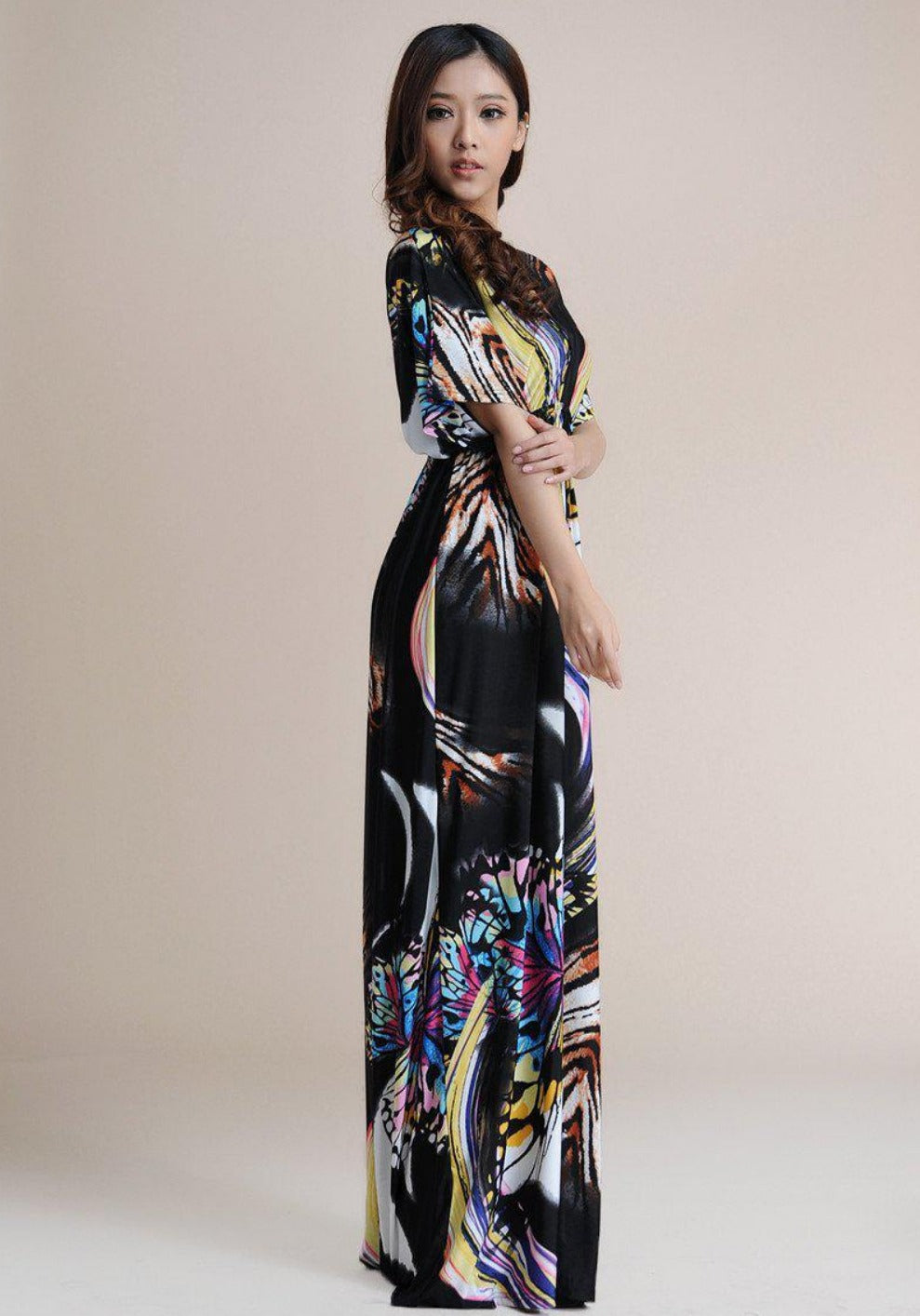 Stylish Casual Plus Size Maxi Dress