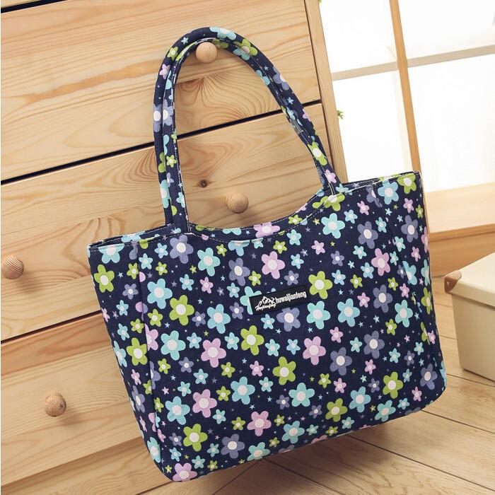 Waterproof Canvas Casual Zipper Shopping Bag Large Tote Women Handbags – SheSimplyShops