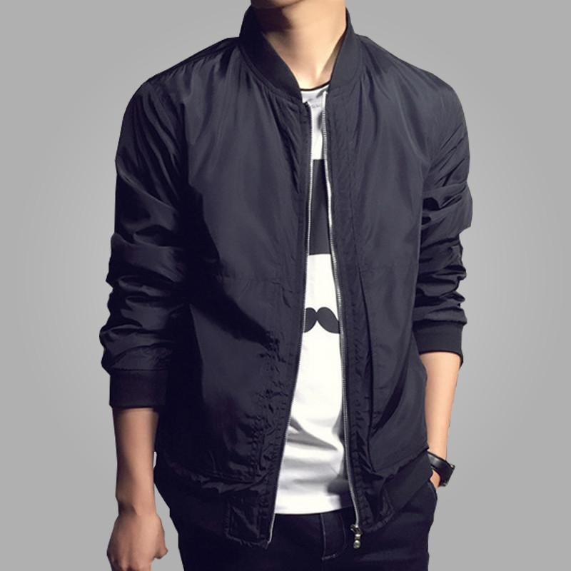New Arrival Spring Men's Jackets Solid Fashion Coats Male Casual Slim