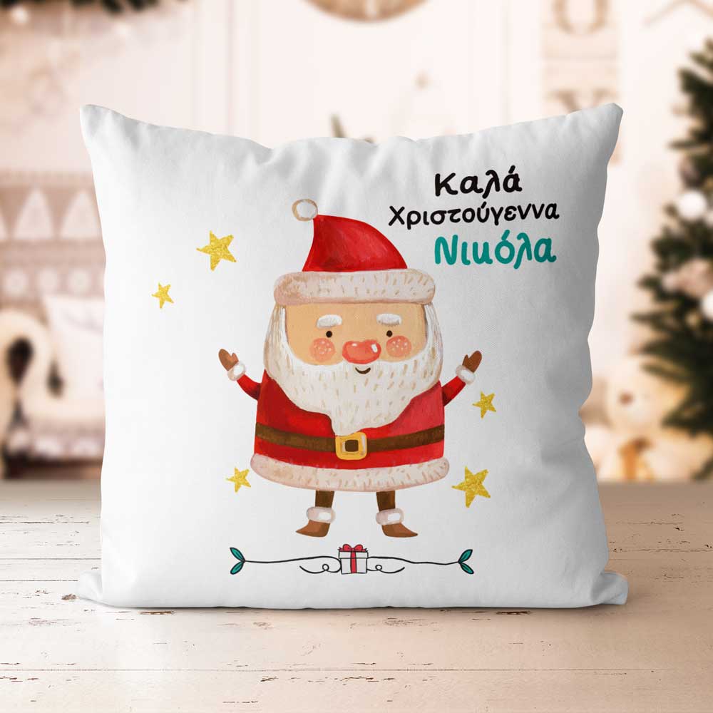 Santa deals throw pillow