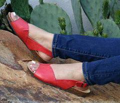 Poppy rose louisa slingback sandal