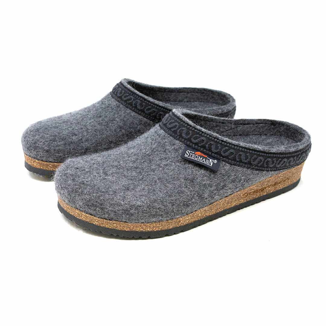 stegmann women's wool clogs