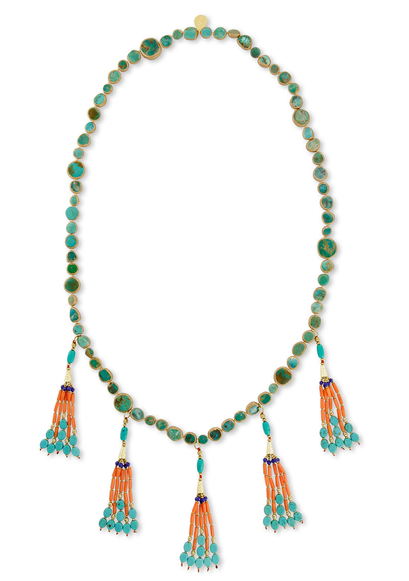 turquoise and coral jewelry