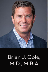 BRIAN J. COLE, M.D., M.B.A. alignmed expert panel