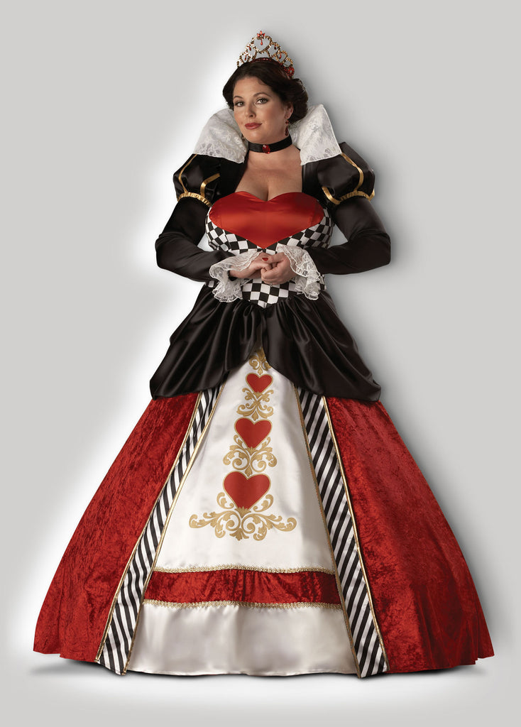 queen of hearts costume plus size