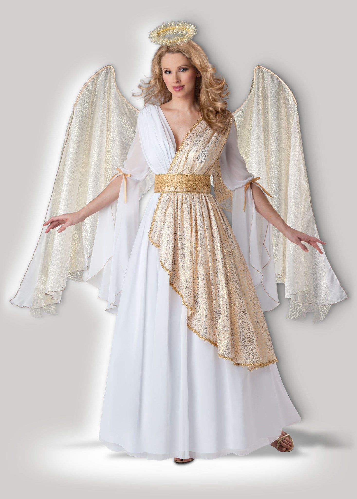 Heavenly Angel Adult Christmas Costume – InCharacter Costumes