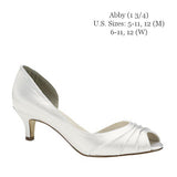 Abby Low Heel Wedding Shoes Custom Wedding Shoes Ellie Wren