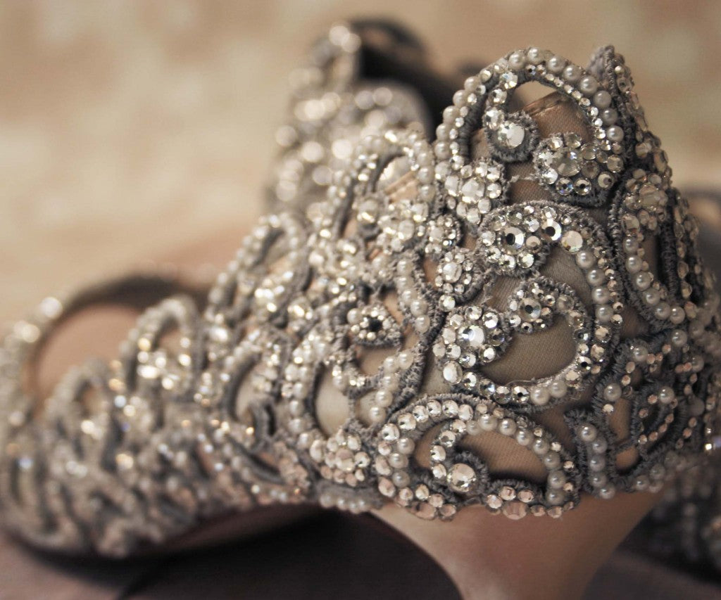 Indian Wedding Shoes: Custom Wedding Shoes Designed for an Indian Wedding Celebration