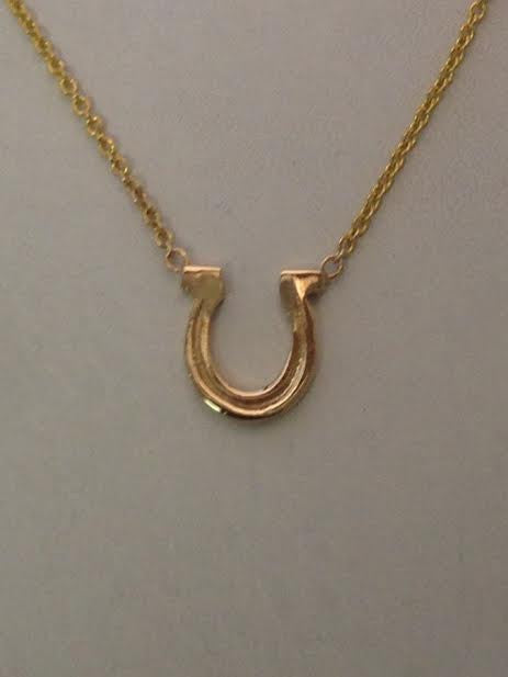 Horse Shoe Necklace Small