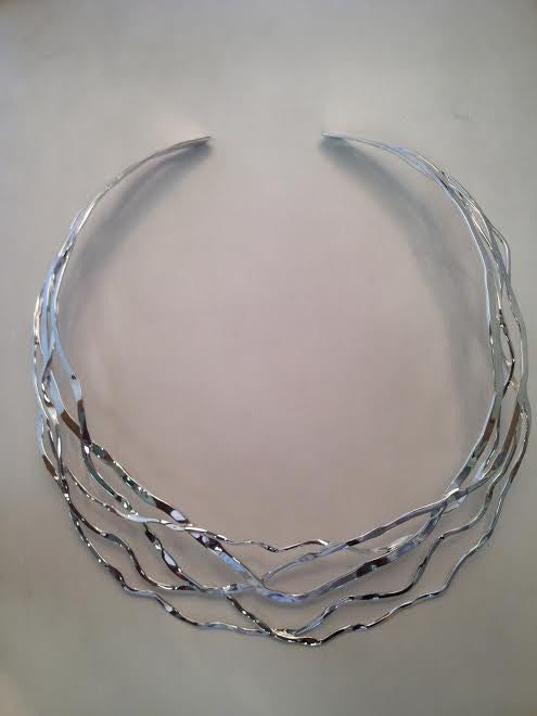 Sterling Silver Wire Collar