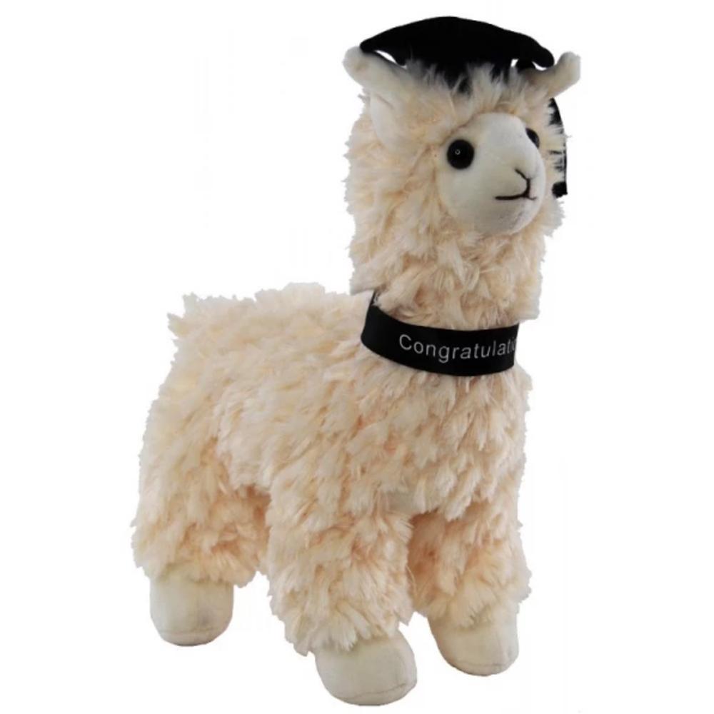 graduation llama plush