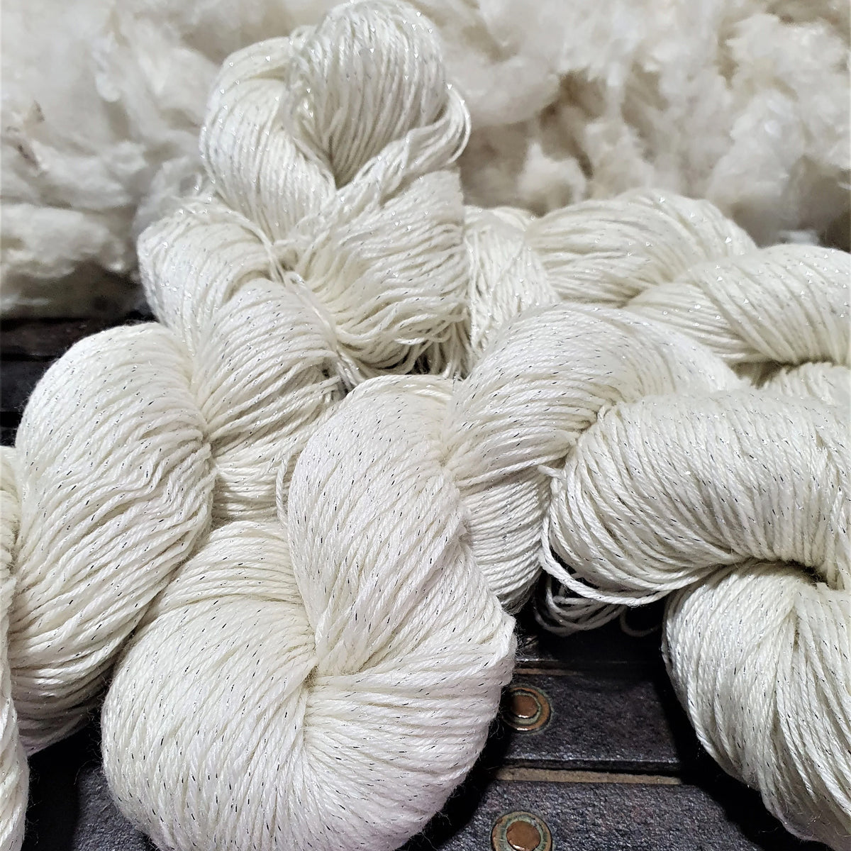 Undyed Merino Silk Luxury 4 ply Yarn - Spin felt dye - Nundle