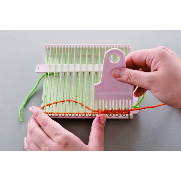 Clover Mini Weaving Loom Double - Kids craft corner - Nundle Woollen Mill