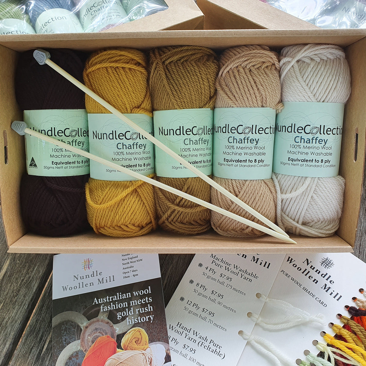 Nundle Woollen Mill Learn to Crochet Kit Lolly - Nundle Woollen Mill