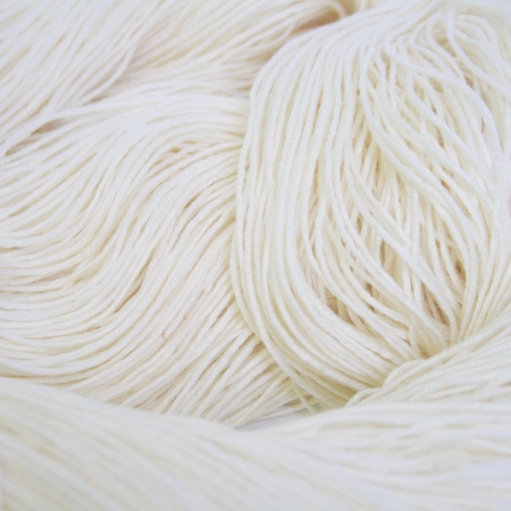 wool yarn undyed