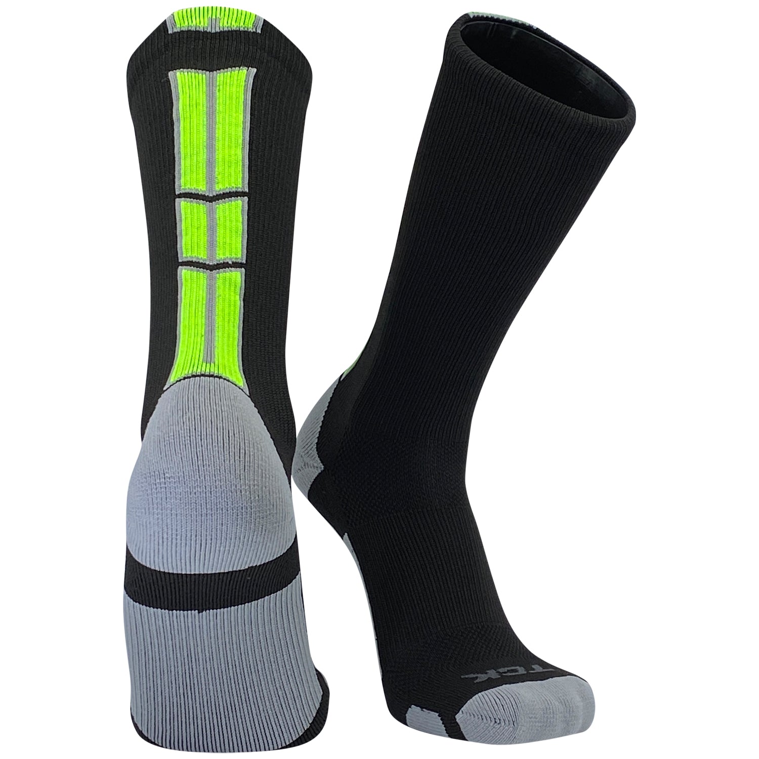 neon green basketball socks