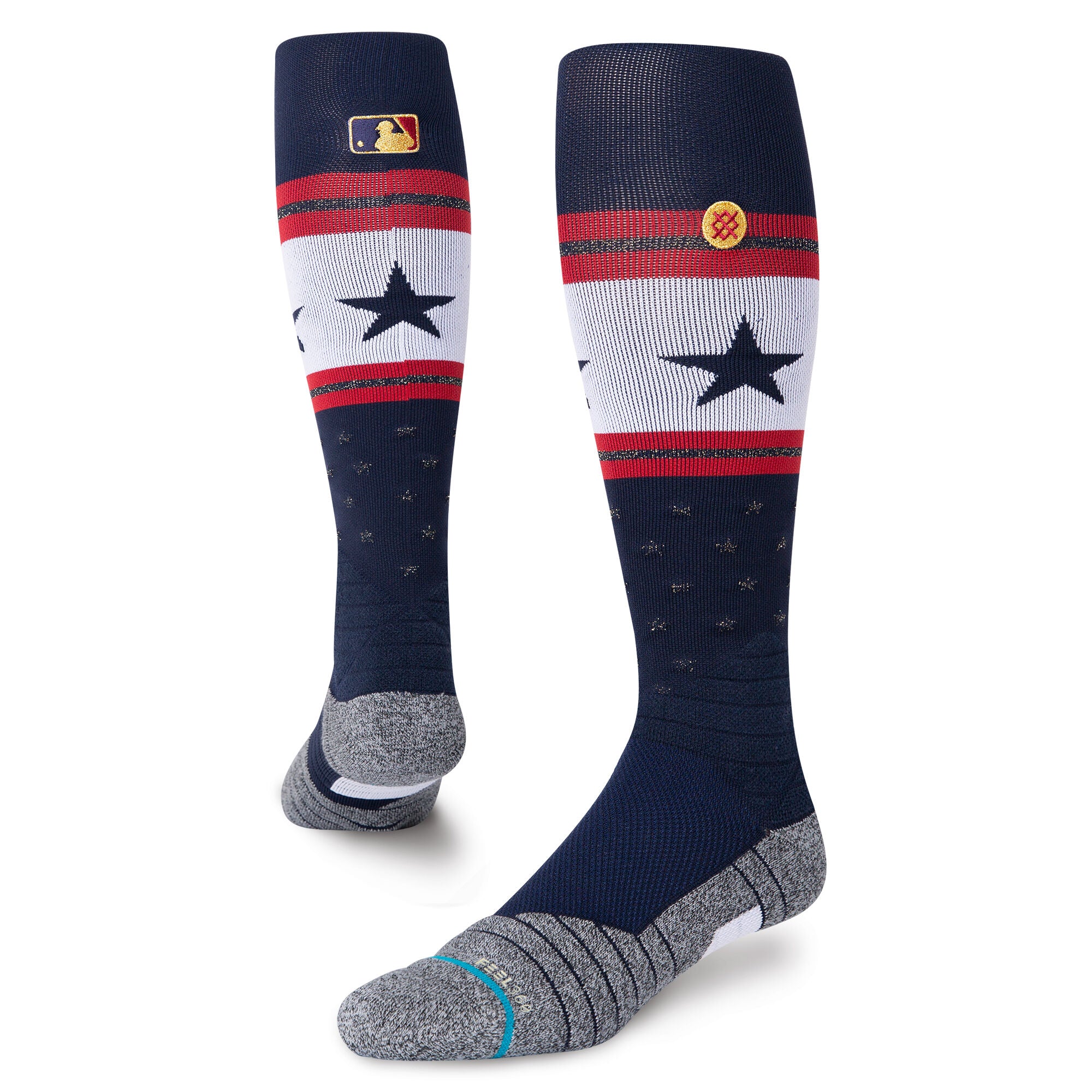 Stance MLB Stars and Stripes Fourth 2020 Diamond Pro OTC Socks