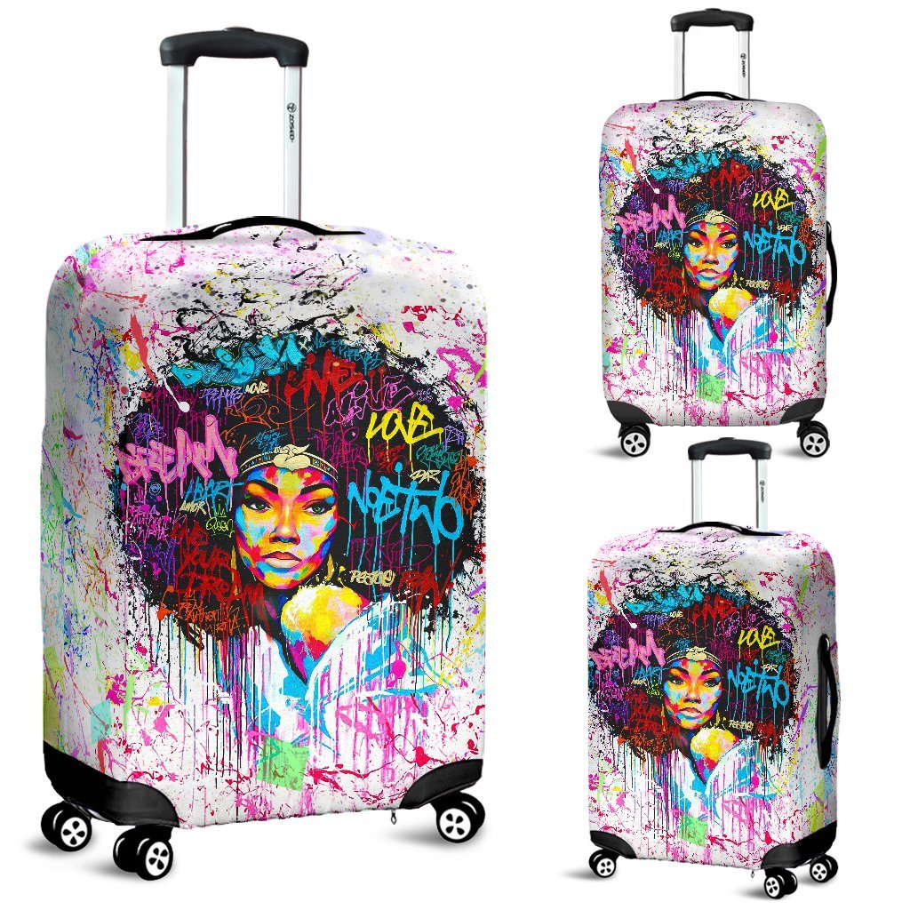 african american luggage covers