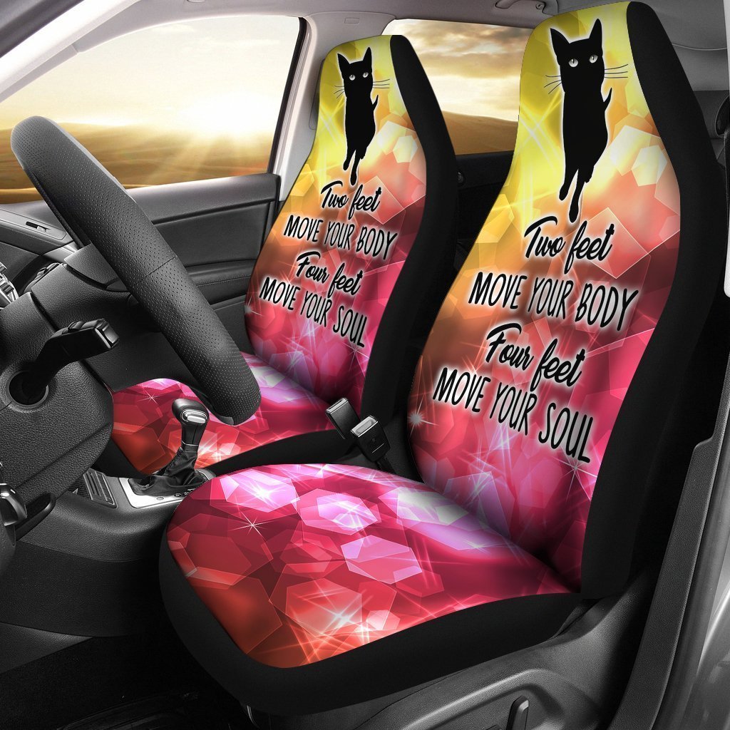 cat design car seat covers