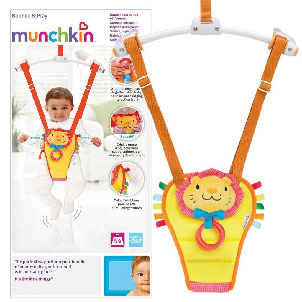 munchkin bounce and play baby door bouncer