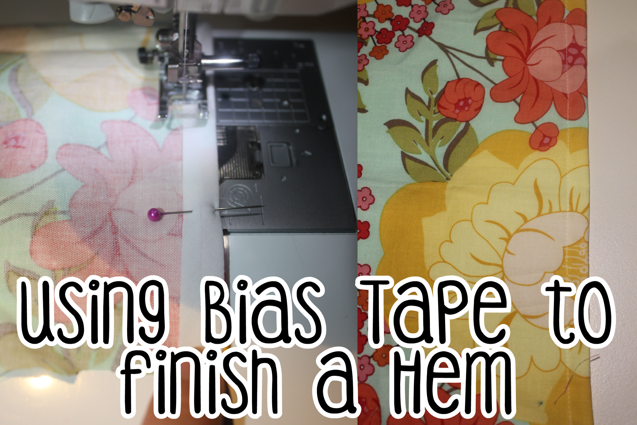 using bias tape