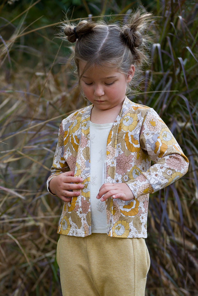 Kids Papa Cardigan - Tadah Patterns + Sewing