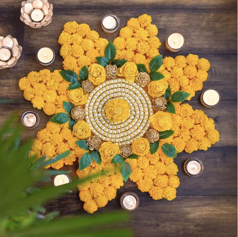 Diwali rangoli mat