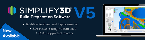 Simplify3D V5 releases
