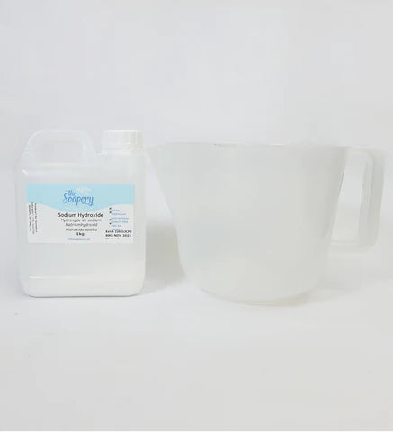 Sodium Hydroxide and water